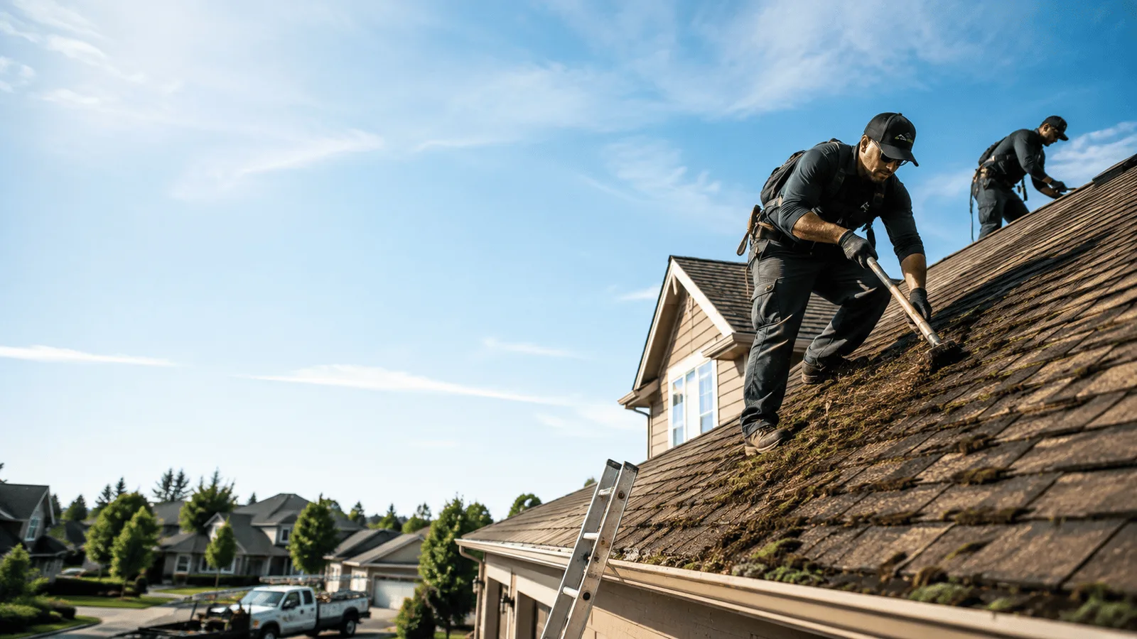 Roof Moss Removal in Man, WV near me